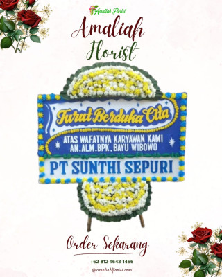 Papan Bunga Duka di Bentot