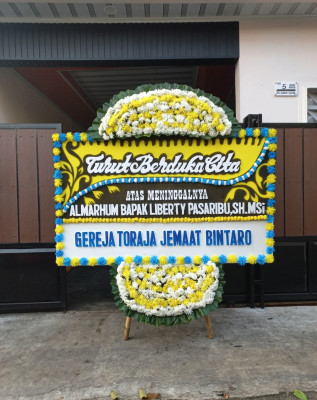 Papan Bunga Duka di Bentot